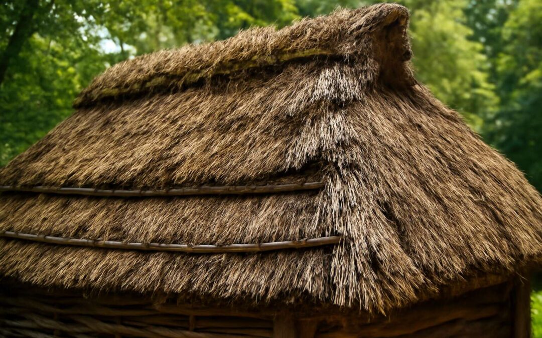 Discover the Charm and History of an Authentic Thatch Roof Old Structure Today