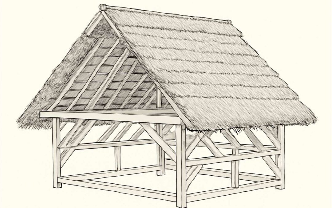 Explore Stunning Architectural Designs with Our Detailed Thatch Roof DWG Files for Creative Projects