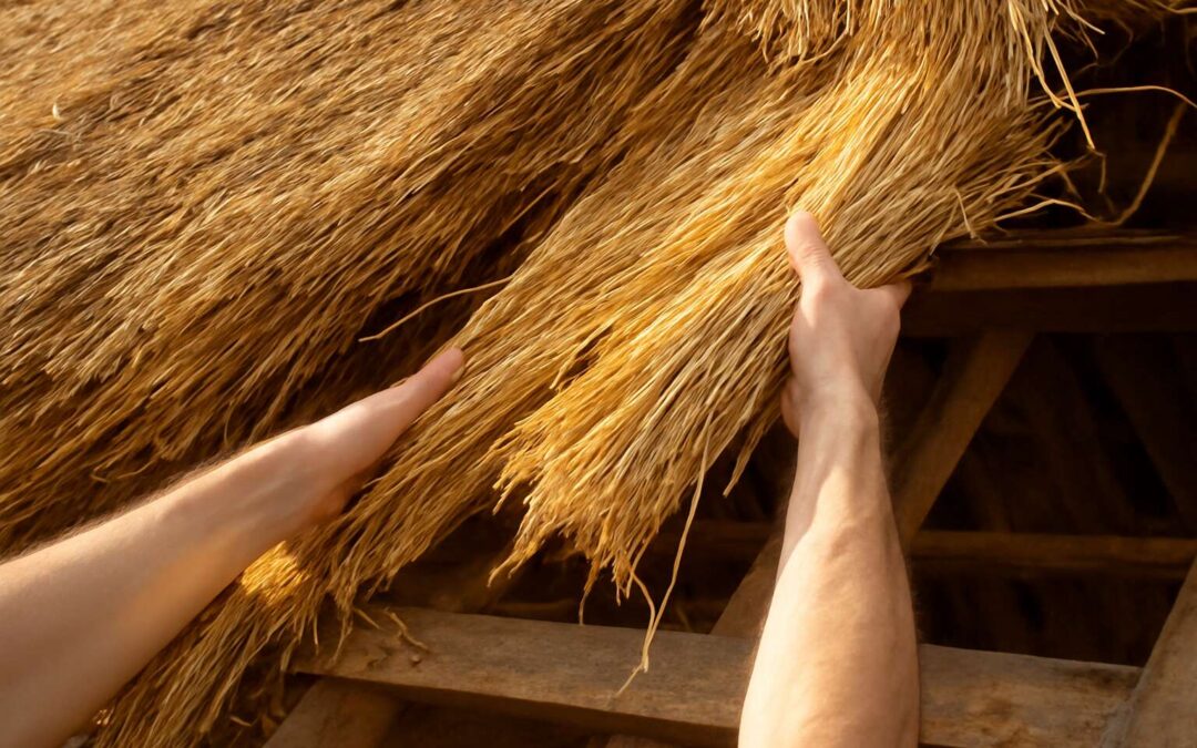 Refresh your roof with de thatching: quick, effective, long-lasting results
