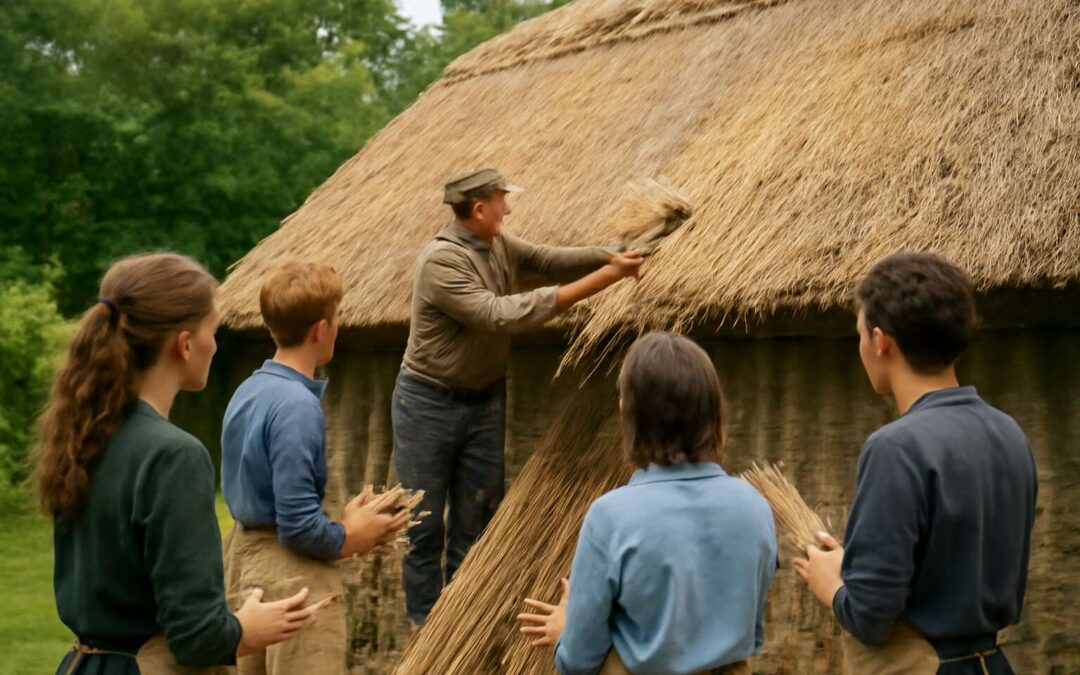 Discover thatching course near me and master rustic roof skills today