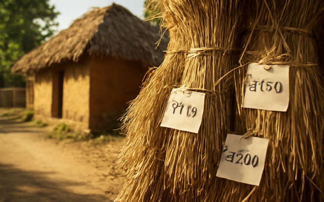 Discover Budget-Friendly Thatched Homes: thatch roof material price in india and options