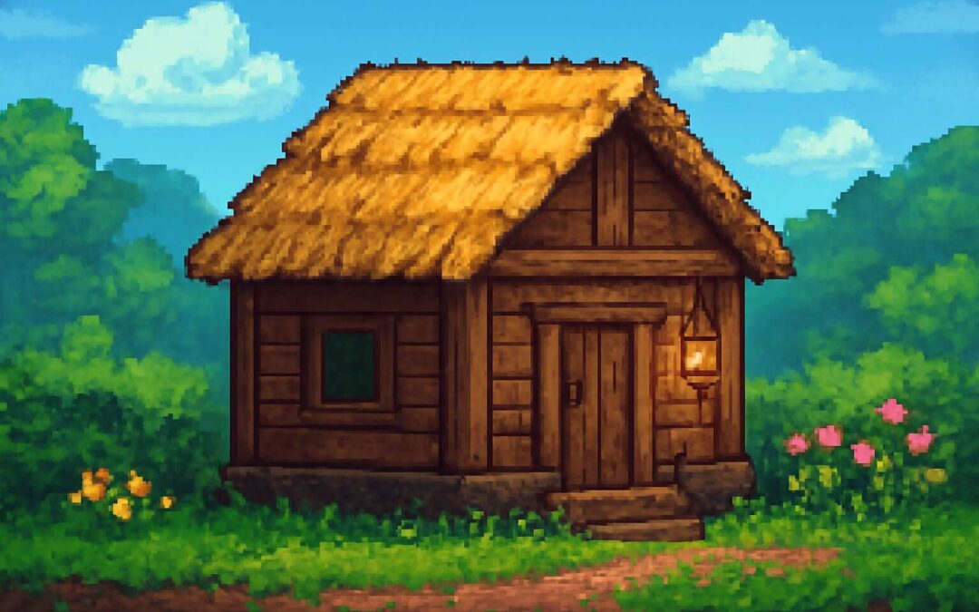 Create cozy bases with thatch roof terraria and survive in style.